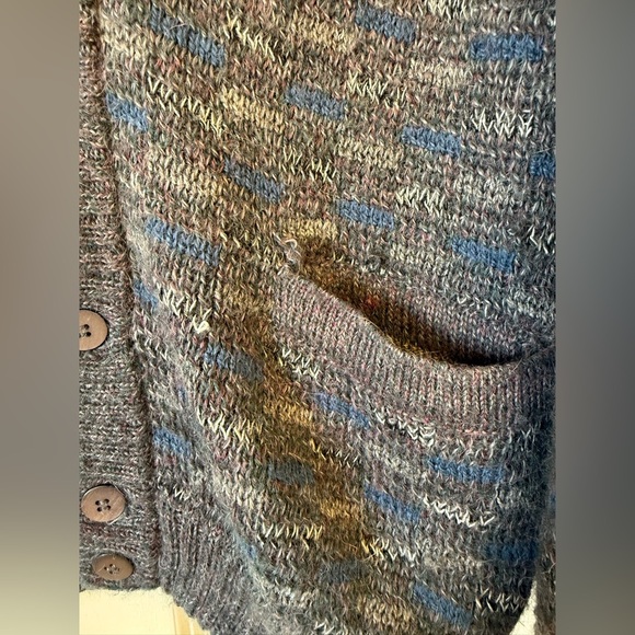 Alpaca 100% Alpaca Wool button up Sweater Made in Peru Size Large - Picture 5 of 10